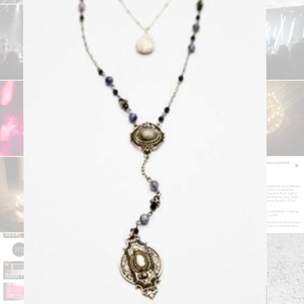 Free People Three-Tiered Necklace